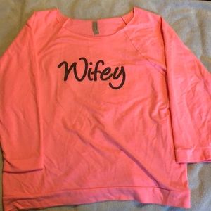 Off the shoulder sweater